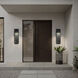 Winston LED 21.75 inch Sand Black Outdoor Wall Sconce